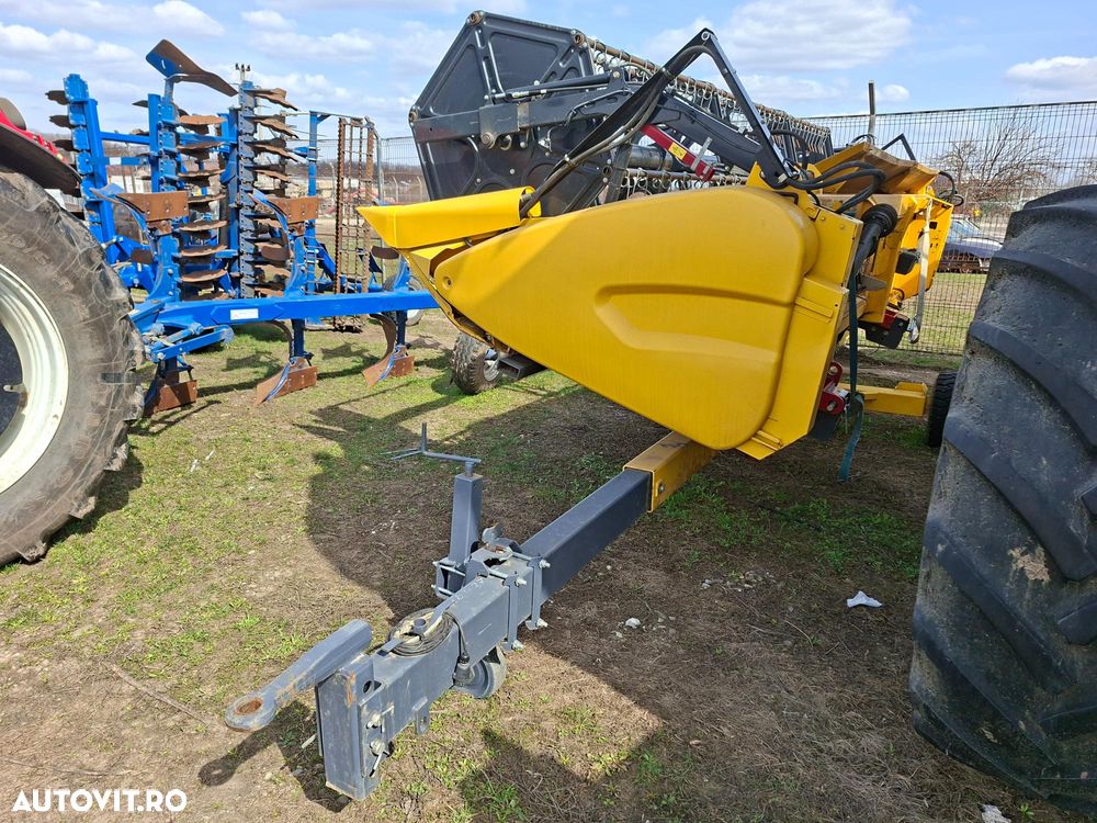 New Holland 760CG 5,48M HEDER + CARUCIOR TRANSPORT GTSH R COCHET - 4