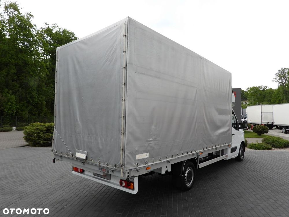 Renault MASTER  PLANDEKA 10 PALET TEMPOMAT LEDY PNEUMATYKA KLIMATYZACJA  165KM - 4