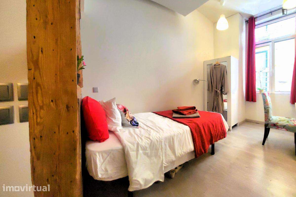 Quarto - localizado em Baixa Lisbon - Grande imagem: 3/13