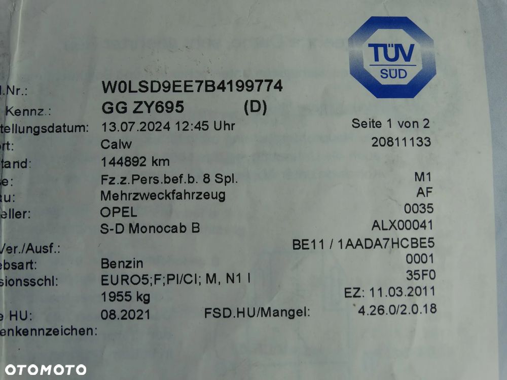 Opel Meriva 1.4 T Enjoy - 13