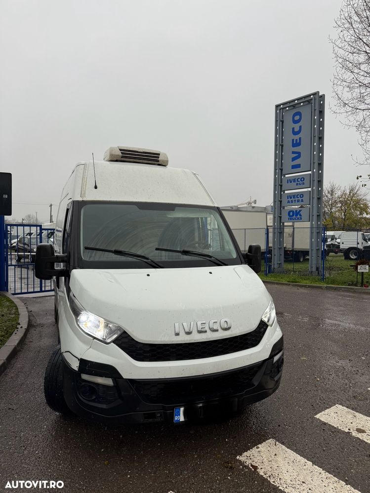 Iveco Daily 35c 130 Frigorific Frigo 2017 duba izoterma Fără Rugina Fără Probleme AC Navi Led 35s13 Unic Proprietar de noua luata din reprezentanța iveco România 2 bucati 9500 euro - 3