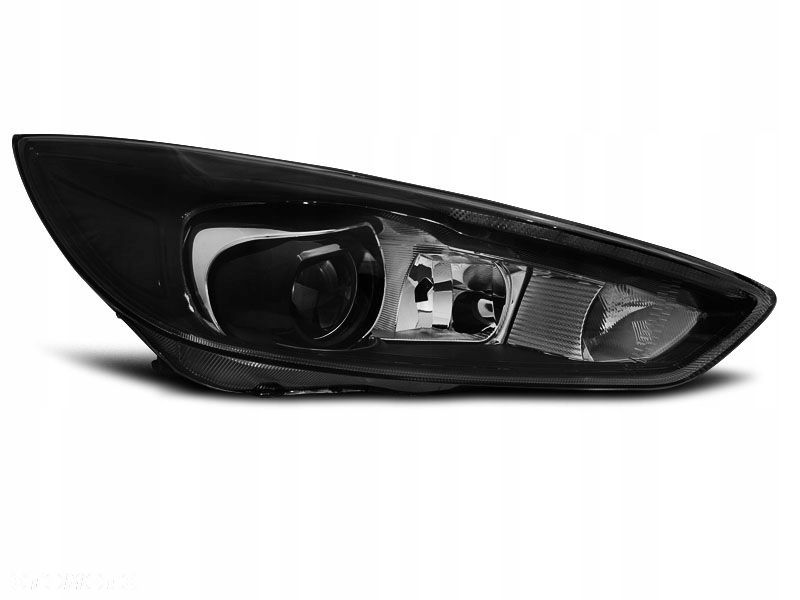 Lampy Reflektory Ford Focus Mk3 14-18 Black Led Drl - 1