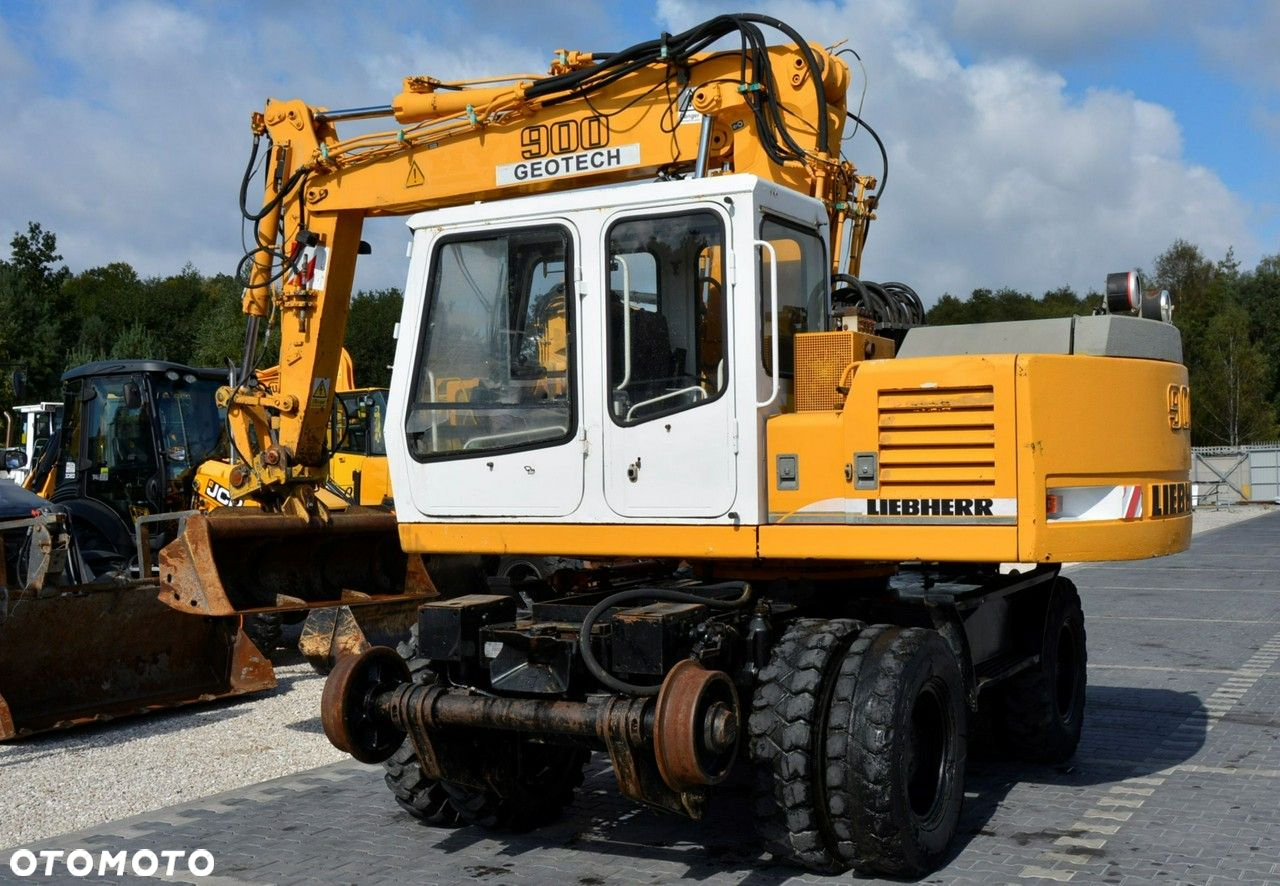 Liebherr A 900 ZW Litronic Koparka + Kolej - 4