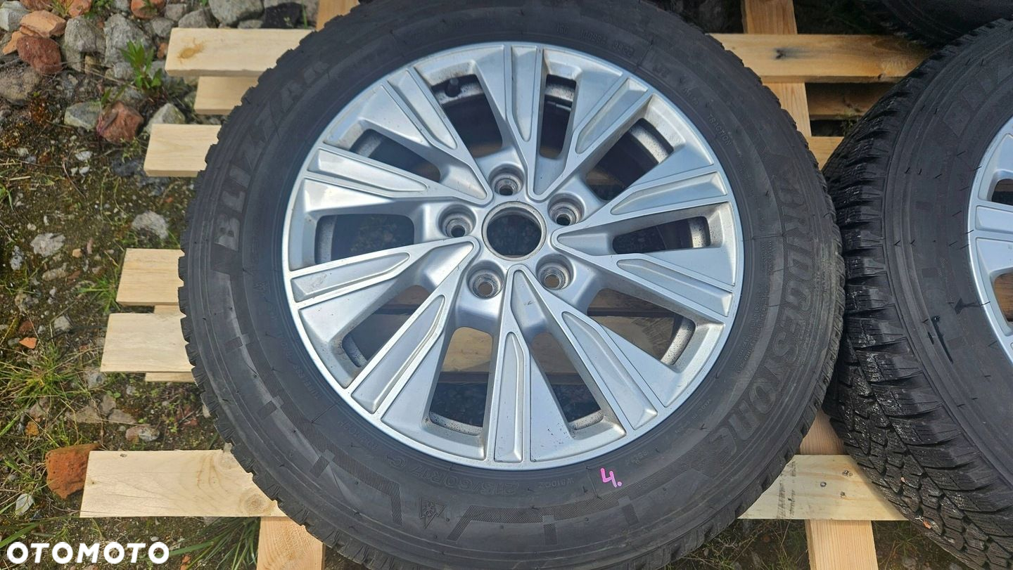 FELGI ALUMINIOWE VW T6 7T0601025A 17" 6.5J ET60 OPONY ZIMA 215/60/17C - 2