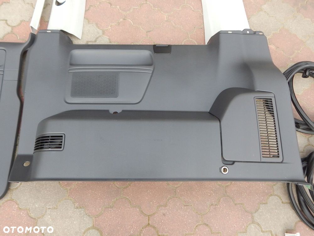 vw t5 lift t6 caravelle środek wnętrze tapicerka podsufitka 2-drzwi komplet - 5
