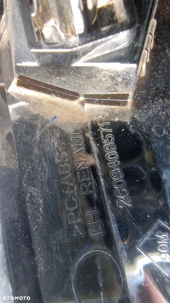 NISSAN TOWNSTAR LISTWA ZDERZAKA LEWY CHROM PRZÓD PRZEDNI 260940857R - 9