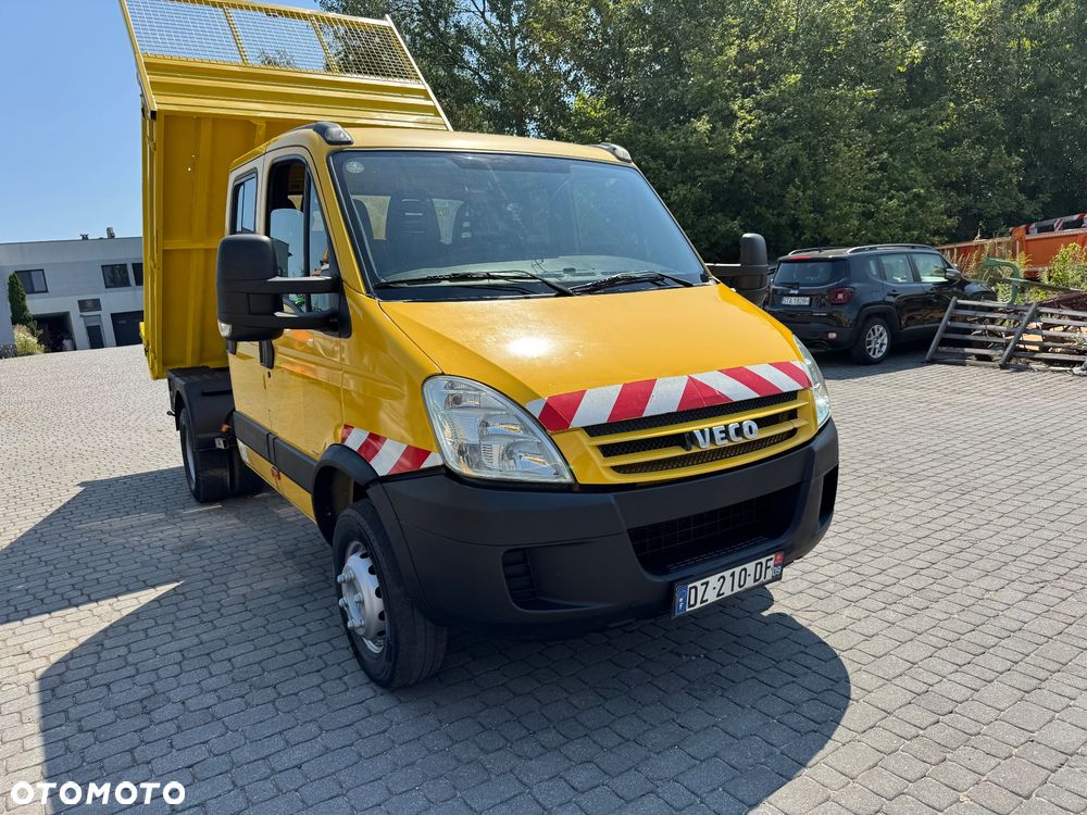 Iveco Daily 65C18 Wywrotka 7 Osobowa Brygadówka KLIMA Bliźniak 3.5t Na Haku Kipper Kiper Wywrot - 4