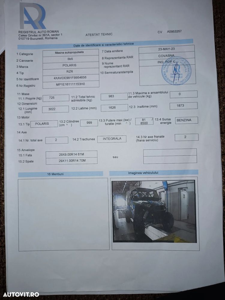 Polaris RZR XP 1000 - 11