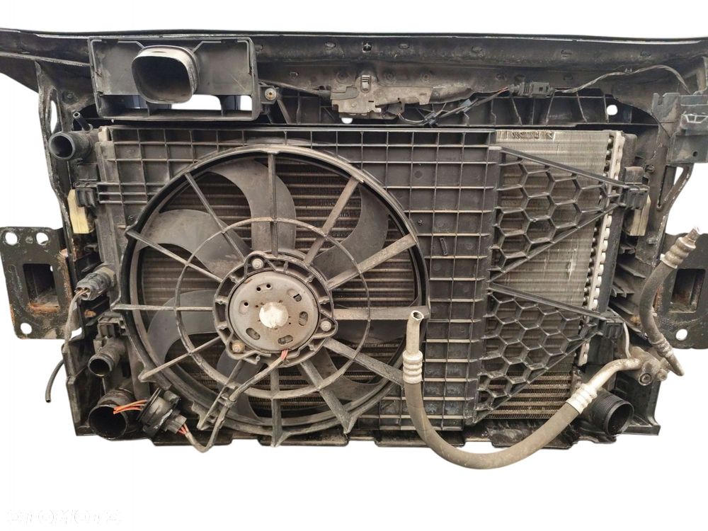 PAS PRZEDNI WZMOCNIENIE BELKA CHŁODNICE WENTYLATOR SKODA FABIA II LIFT - 7