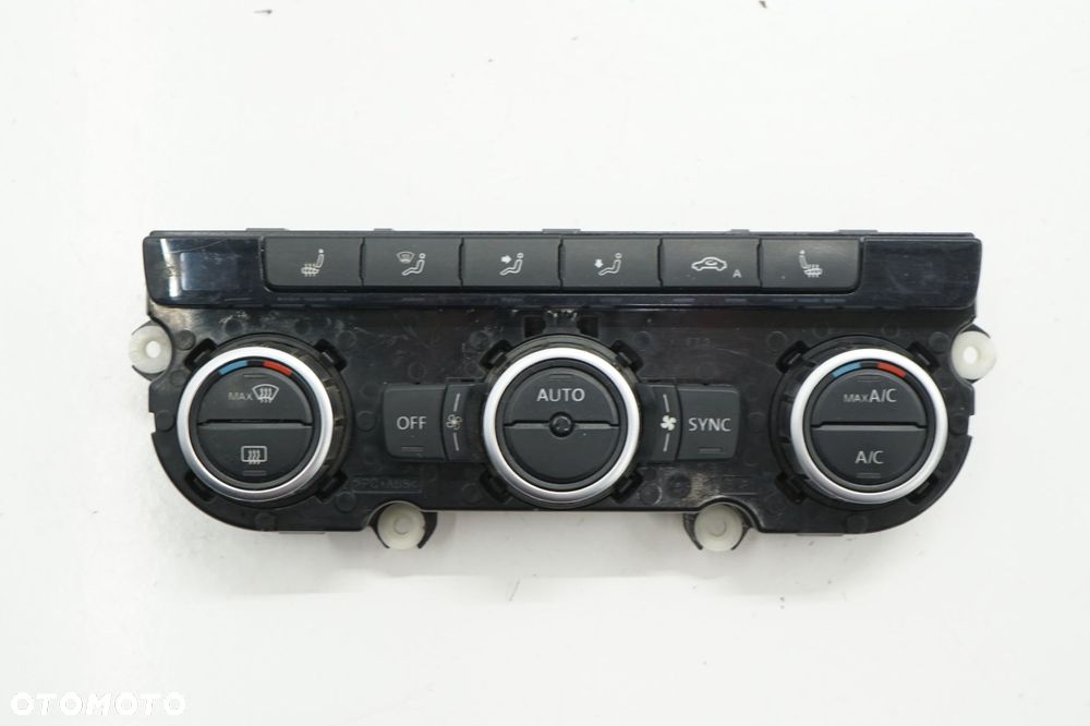 VW PASSAT B7 PANEL KLIMATYZACJI PODGRZEWANIE FOTELI 3AA907044BB - 1