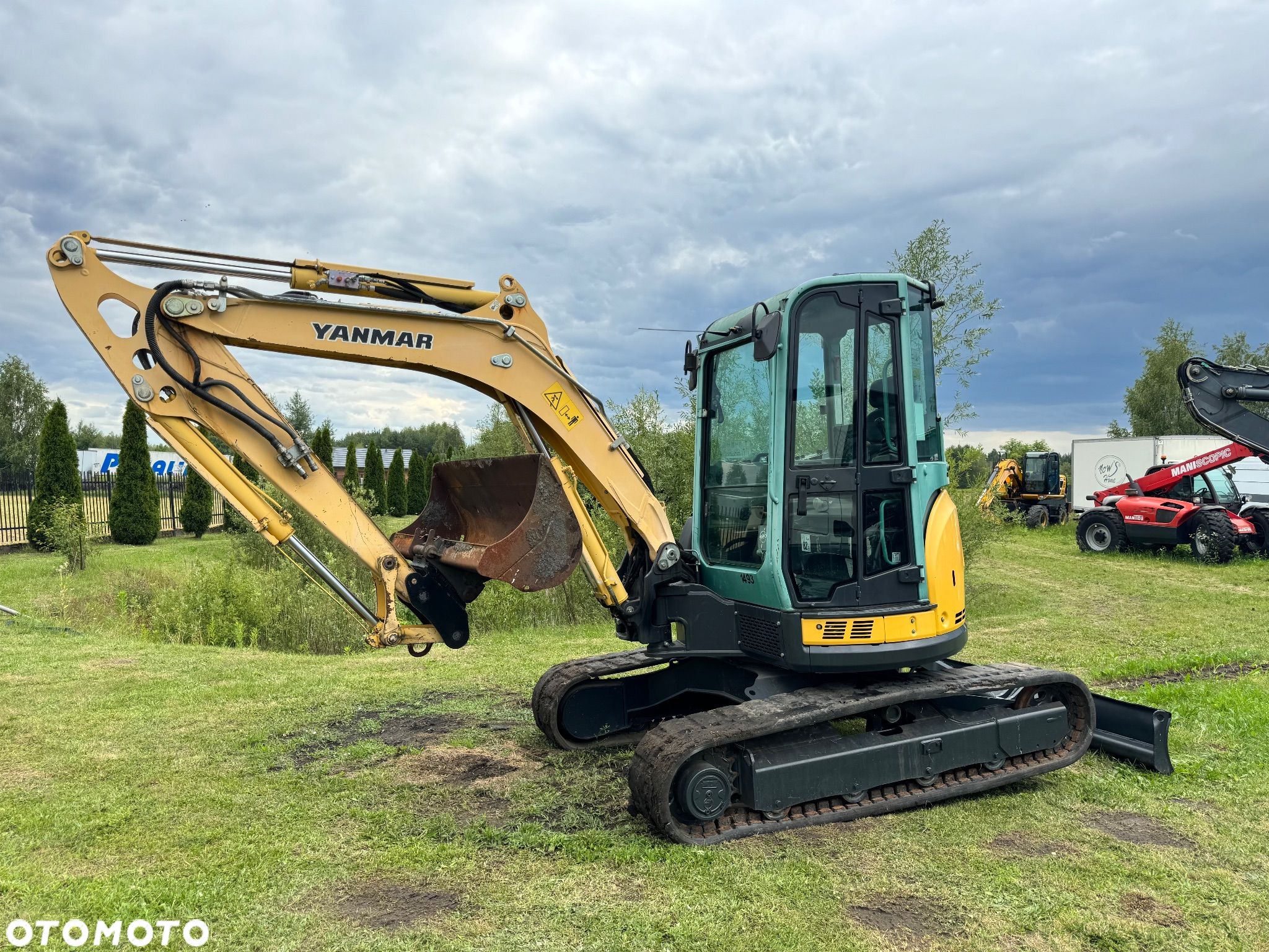 Yanmar VIO50-U Minikoparka // Waga 4625KG // - 1