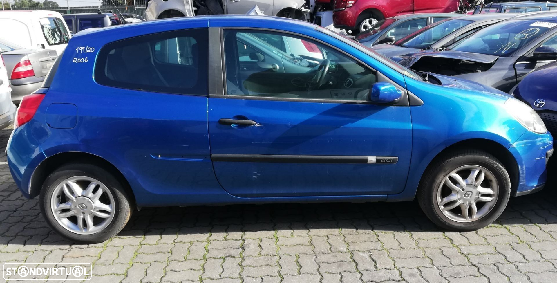 Peças Renault Clio III 2005 a 2010 - 4