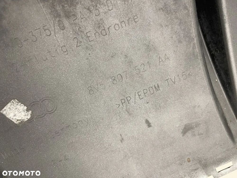 SPOILER DYFUZOR ZDERZAKA AUDI A3 S3 SEDAN 8V5807521AA - 4