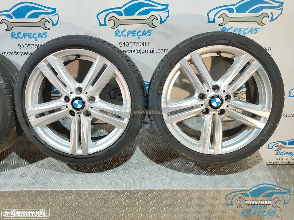 Conjunto Jantes 18" BMW Serie 1 Pack M - Style 386M - 7,5J | 8J | ET34 | ET37 | 5x120 - Originais | Jante | 36117845852 | 7845852 | 36117845853 | 7845853 | 245 35 18 | 225 40 18 | 5 x 120 | 18 Polegadas | Style 386 | F20 | F21 | F22 | F23 - 5