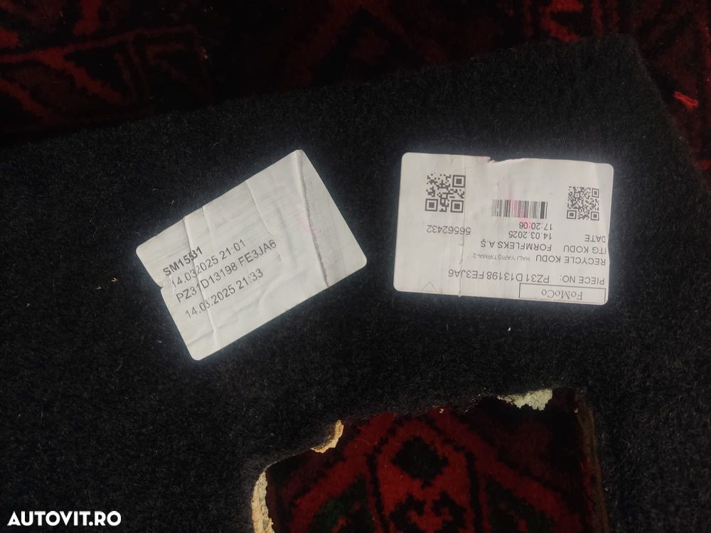 Cabină dublă Ford Transit 2023-2025, scaune spate, partiție, podea - 8