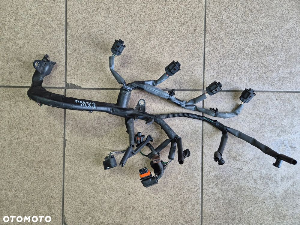 WIĄZKA SILNIKA WTRYSKIWACZY ŚWIEC MASTER III MOVANO B  NV400 2.3 10r.+ - 1