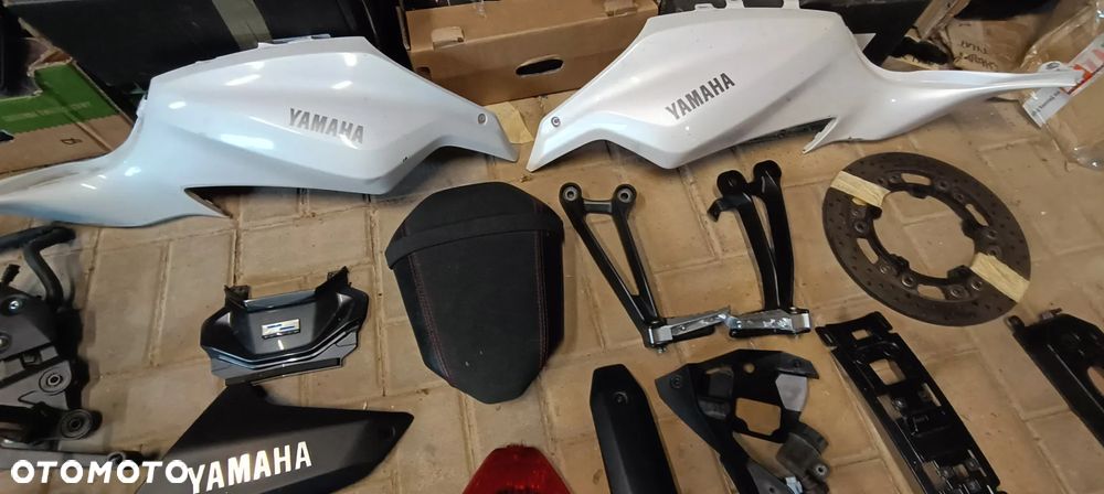 YAMAHA MT09 MT07 SET PÓŁKA LAMPA OWIEWKA TARCZE HAMULCOWE PRZEŁĄCZNIKI - 3