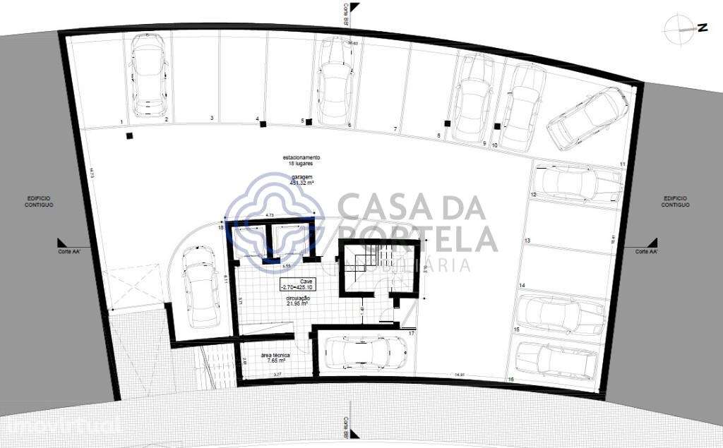 Apartamento T3 novo em construção, com lugar de garagem e elevador, pe - Grande imagem: 4/15