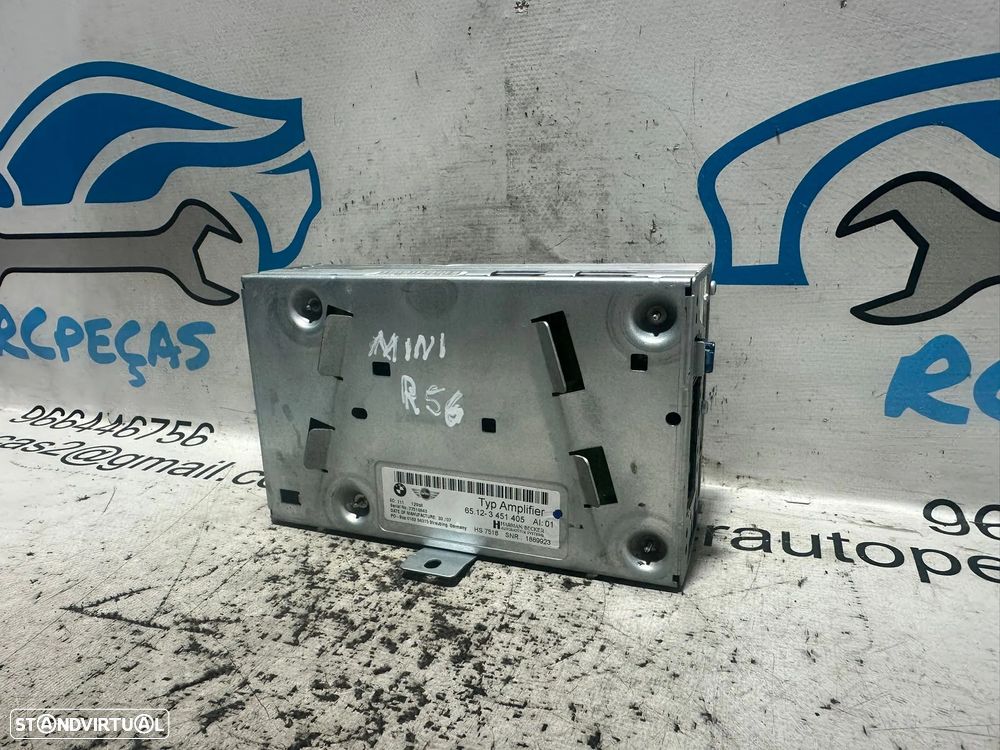 .Módulo Radio Eletronico Amplificador HI-FI Harman Becker Original BMW Mini 3451405 2005 - 2014 - 7