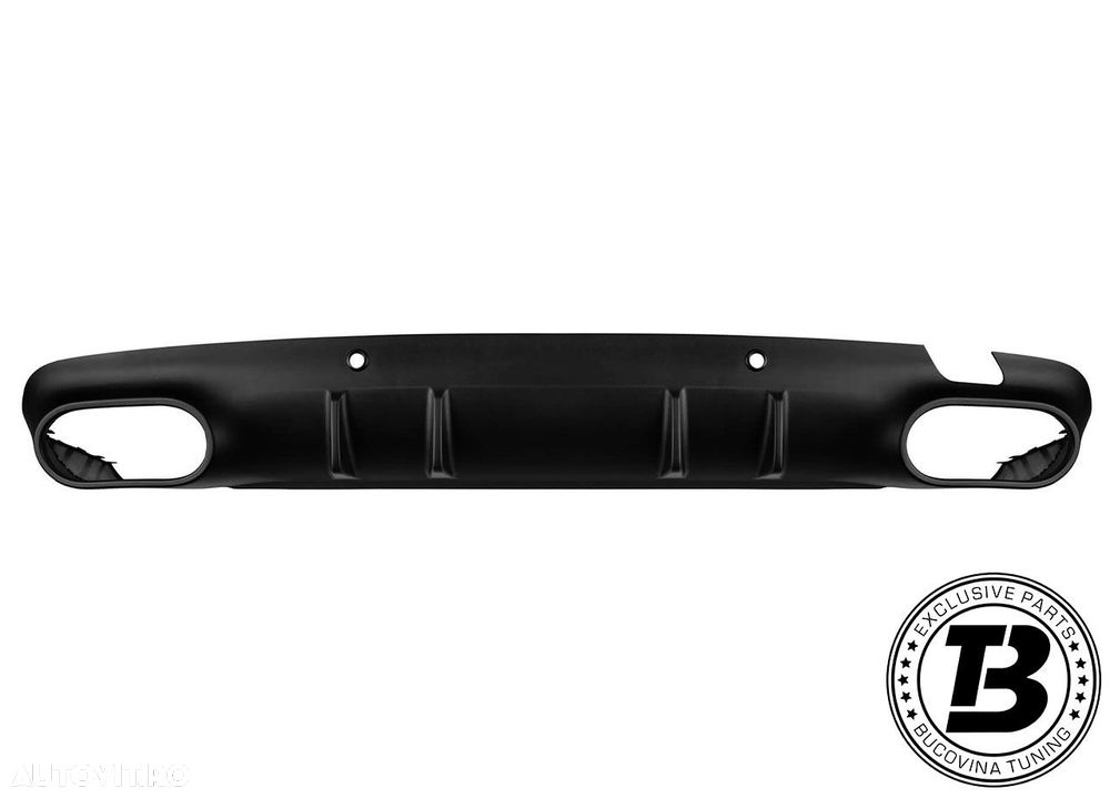 Difuzor Bara Spate cu Ornamente compatibil cu Mercedes CLS C257 CLS53 Design - 6