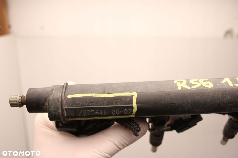 mini r56 1.4 b listwa wtryskowa wtryskiwacze 7575646 - 3