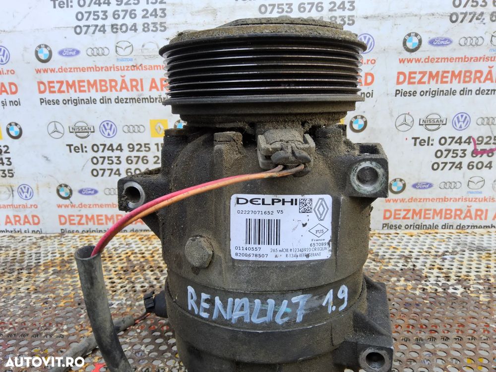 Compresor clima Renault 1.9 Laguna 2 Megane 2 Scenic 2 cod 8200678507 - 2