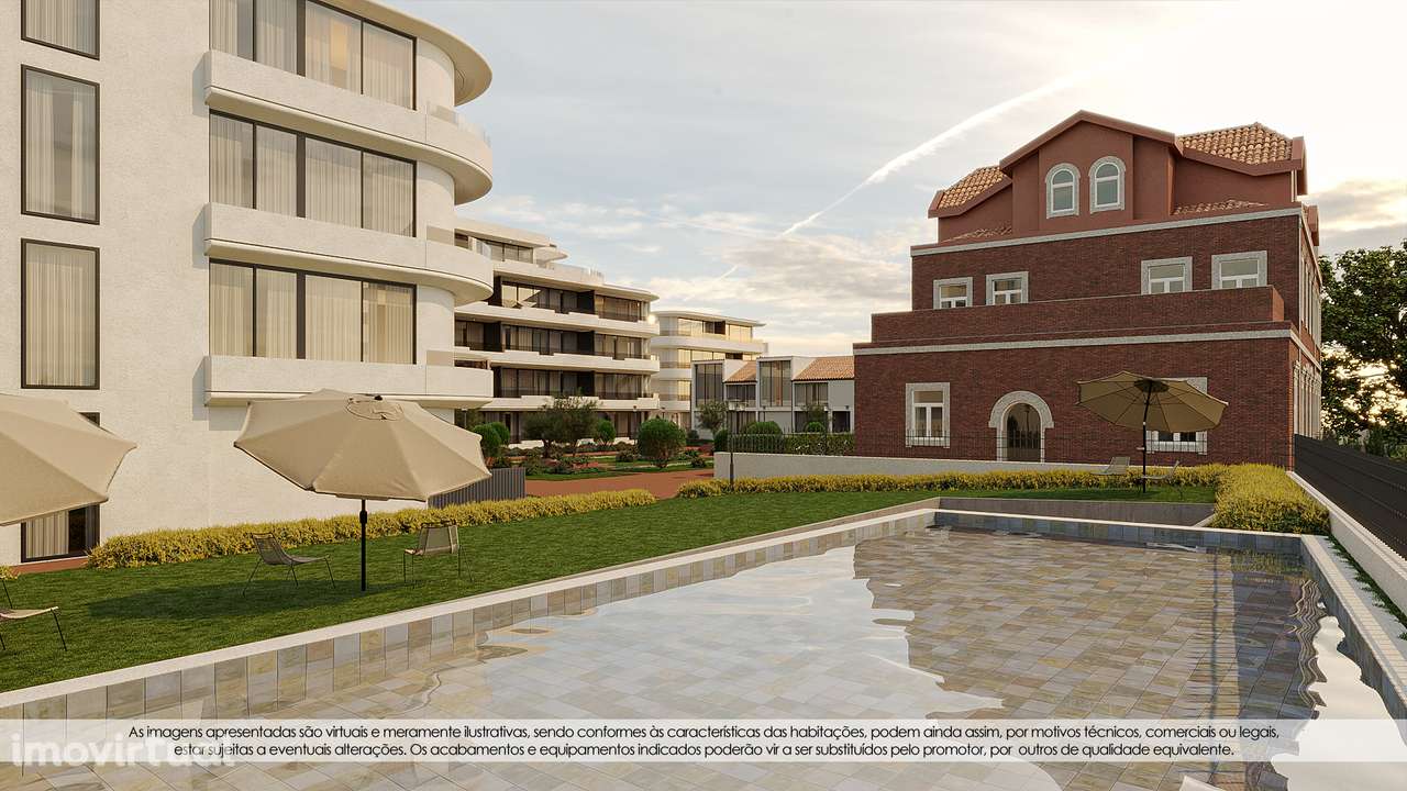 Apartamento T1 c/ Varanda em Mafamude | Edifício Jardim - Grande imagem: 4/26