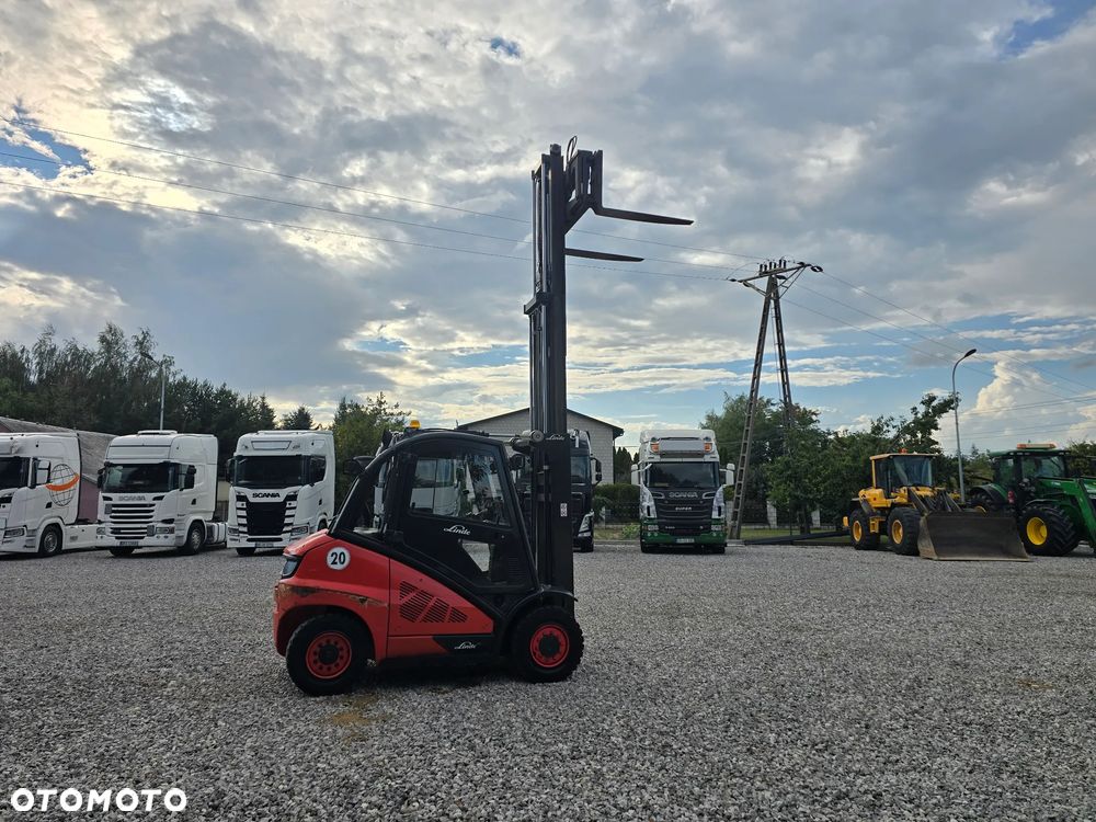 Linde H40/Przesuw Boczny/Diesel/udźwig 4000kg - 4