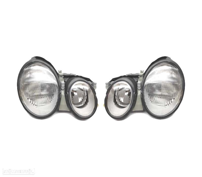 FARÓIS OPTICAS PARA MERCEDES W208 CLK 97-03 - 1