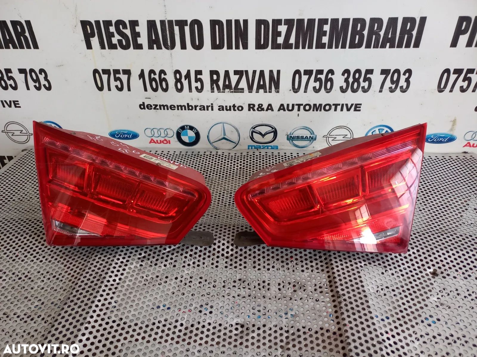 Stopuri Lampa Stop Tripla Stanga Dreapta LED Haion Hayon Audi A8 4H D4 Dupa 2010 Cod 4H 4H Dezmembr - 1