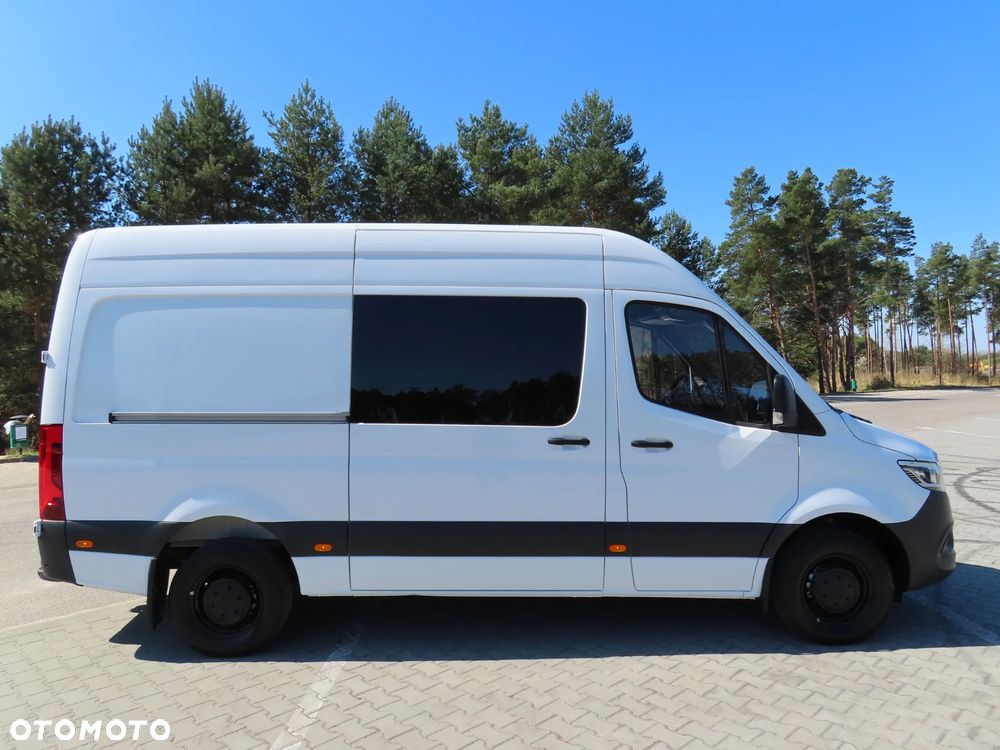 Mercedes-Benz Sprinter 316 CDI 2.2 CDI 163 KM 7G-TRONIC PLUS AUTOMAT, MIXTO Indywidualna Zabudowa, Brygadowy, Doka, Dubel, L2H2 Furgon Blaszak, 5932 mm Dł, Wysoki Dach, FULL LED, Pełna Opcja WYPOSAŻENIA, DRZWI PRZESUWNE Z OBU STRON, HAK 2000 Kg, Rozstaw Osi 3665 mm, Stan Wizualny I Techniczny NOWY Tak Jak Z Taśmy Produkcyjnej Gotowy Dostępny OKAZJA POLECAM - 3