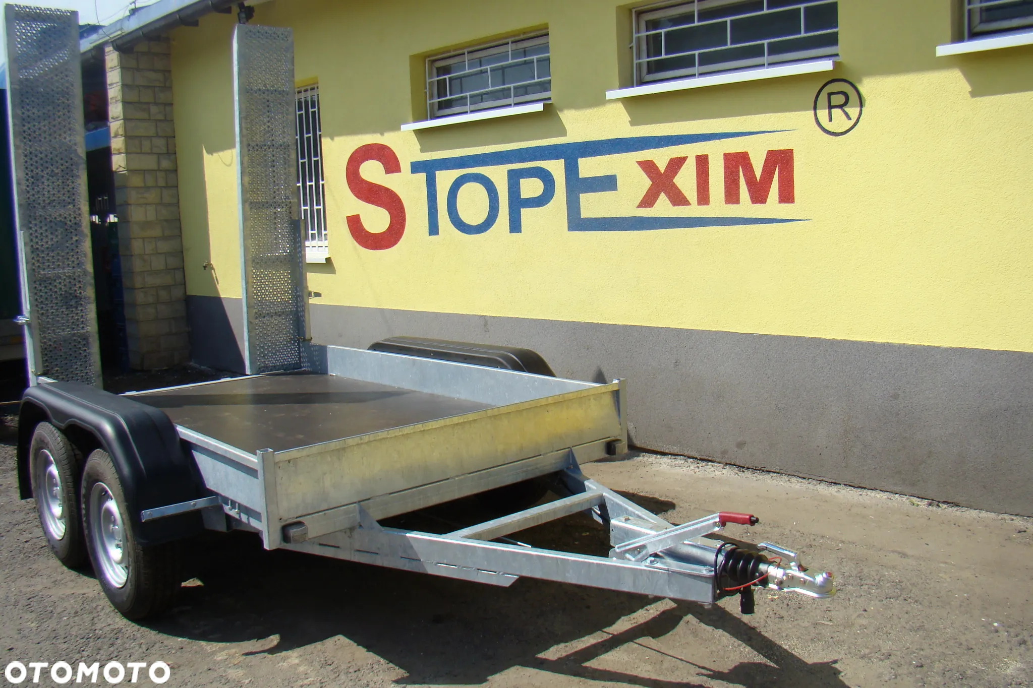Stopexim Przyczepa do trandportu maszyn bydowlanych  KOPARKI - 2