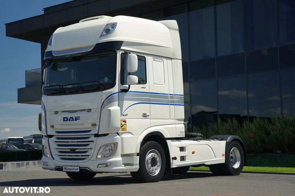 DAF XF 480 / CABINĂ SUPER SPACE / AER CONDIȚIONAT PARCARE / EURO 6 - 6