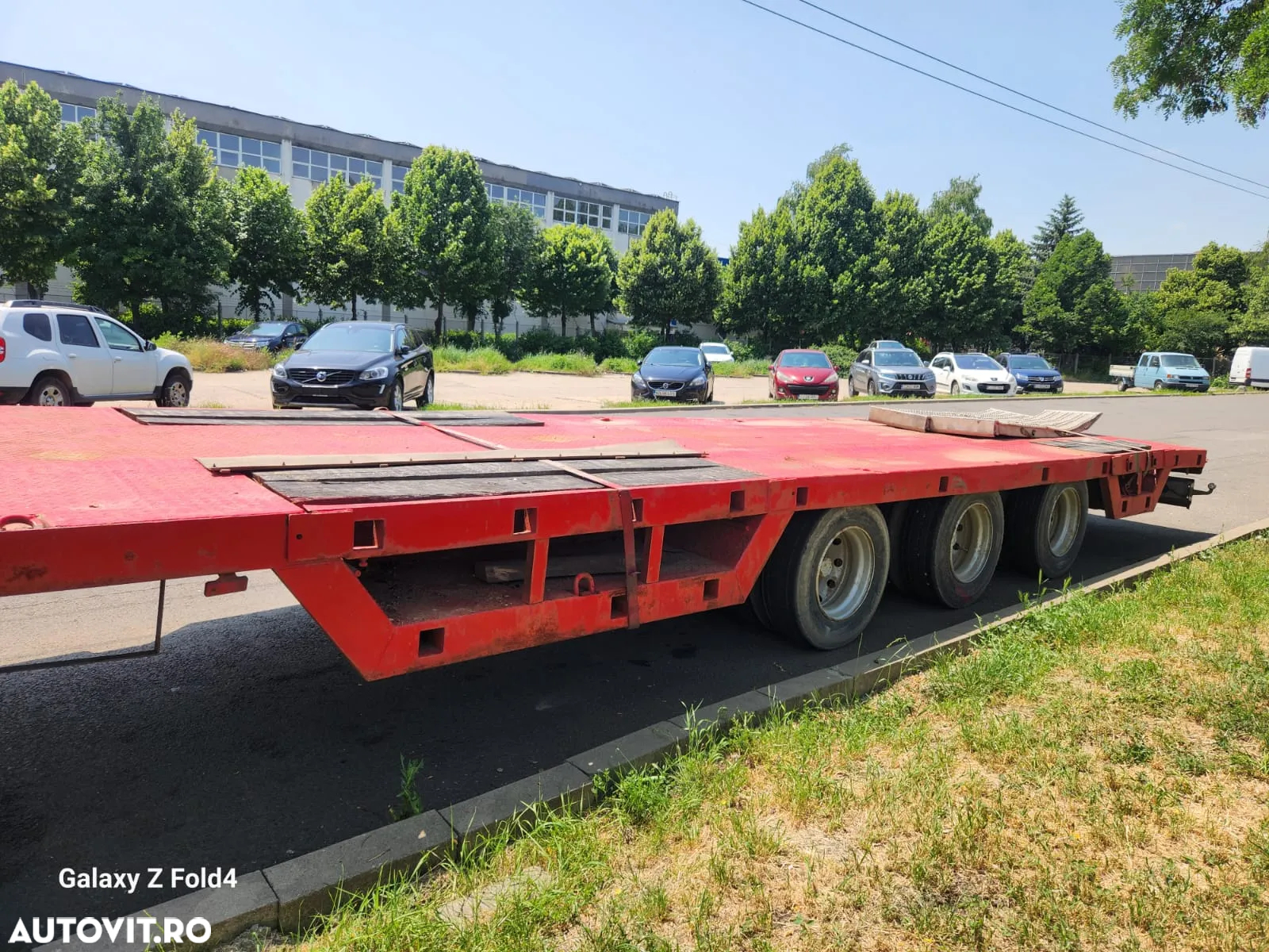 Altul Trailer pe 3 axe extensibil - 4