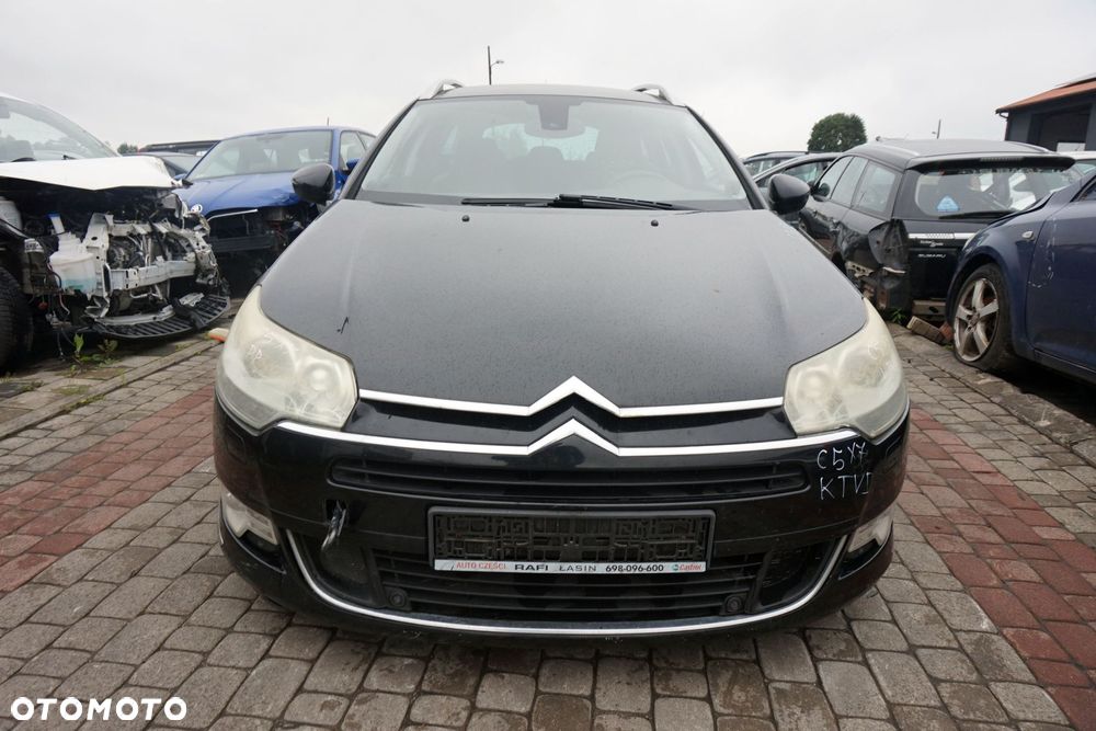 MASKA ZDERZAK BŁOTNIKI LAMPY C5 III X7 KTVD XENON SPRYSKI EU CITROEN 2008-2017 CZARNY PRZÓD KOMPLETNY - 1