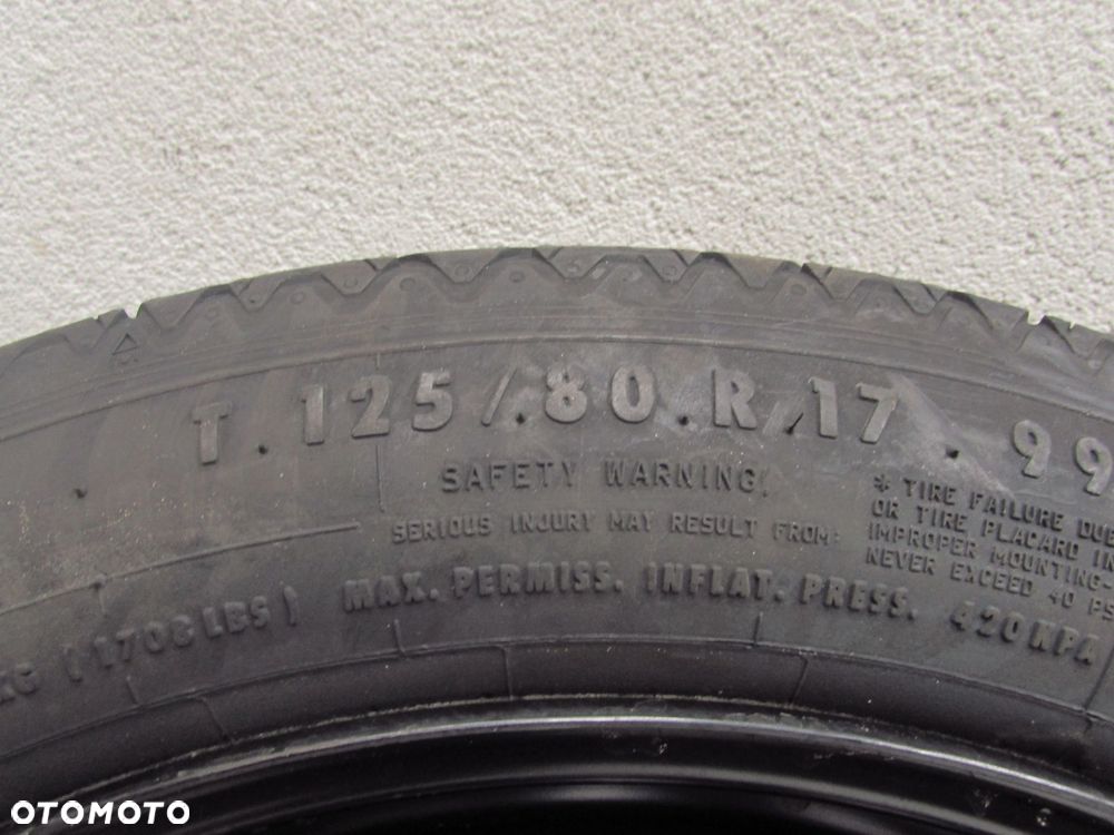 VOLVO S80 II V70 III XC70 XC60 KOLO ZAPASOWE DOJAZDOWKA 31302356 - 3