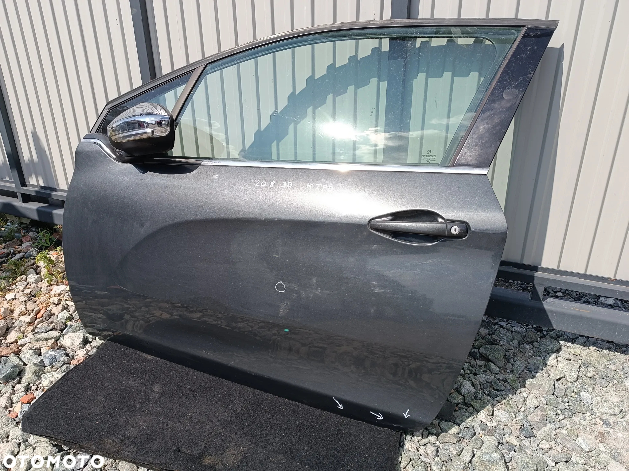 DRZWI LEWE PRZÓD LEWY KTPD PEUGEOT 208 3 DRZWI - 2
