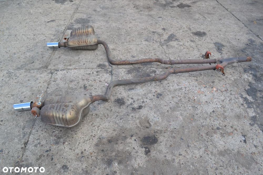 AUDI A6 C6 2,7 3,0 TDI QUATTRO WYDECH KOMPLETNY TŁUMIK KOŃCÓWKI CHROM POMORSKIE - 3