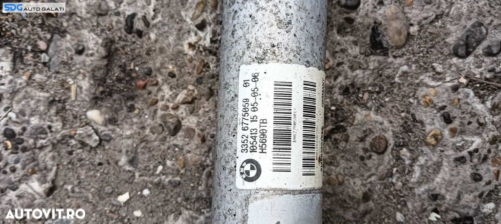 Amortizor Telescop cu Arc si Flansa Stanga Spate BMW Seria 5 E60 2003 - 2010 Cod 6775059 3352677505901 [V0041] - 3