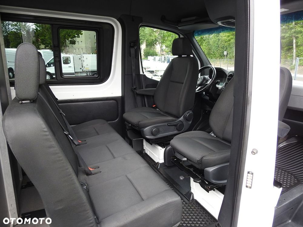 Mercedes-Benz SPRINTER FURGON BRYGADÓWKA  5 MIEJSC TEMPOMAT NAWIGACJA KLIMATYZACJA AUTOMAT   160KM - 39