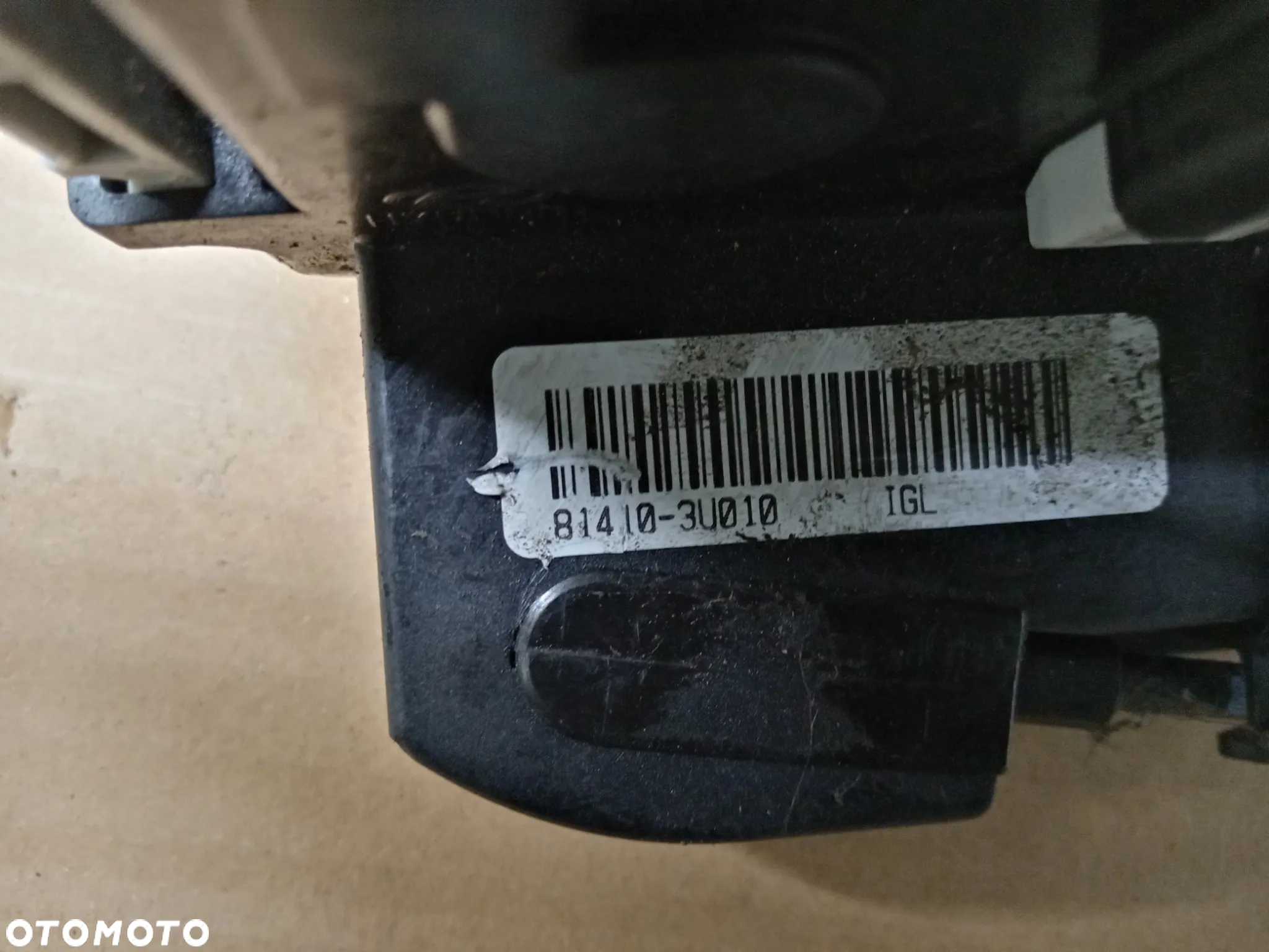 Zamek lewy tył tylny lewy 7 PIN Kia Sportage III 3 81410-3U010 - 6