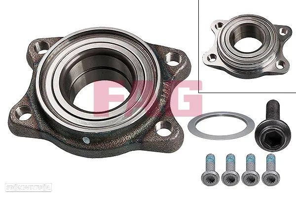 Rolamentos de roda da frente Audi A4 B6 B7 Passat B5.5 - 1