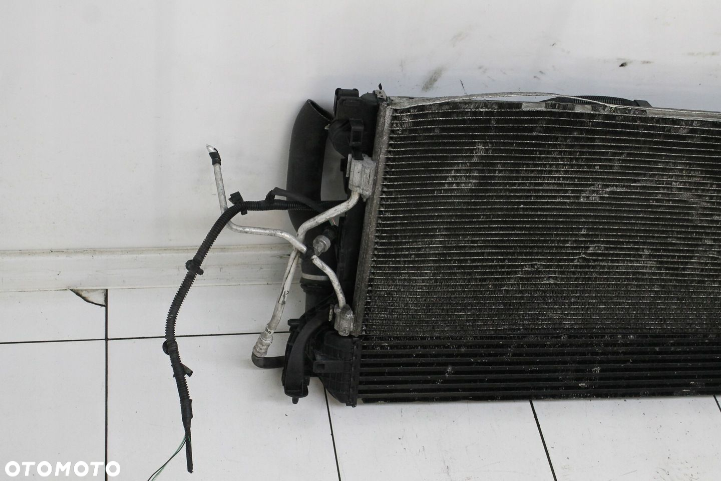 KOMPLET CHŁODNIC INTERCOOLER WENTYLATOR RENAULT LAGUNA 3 III 2007R- 1.5 DCI - 2