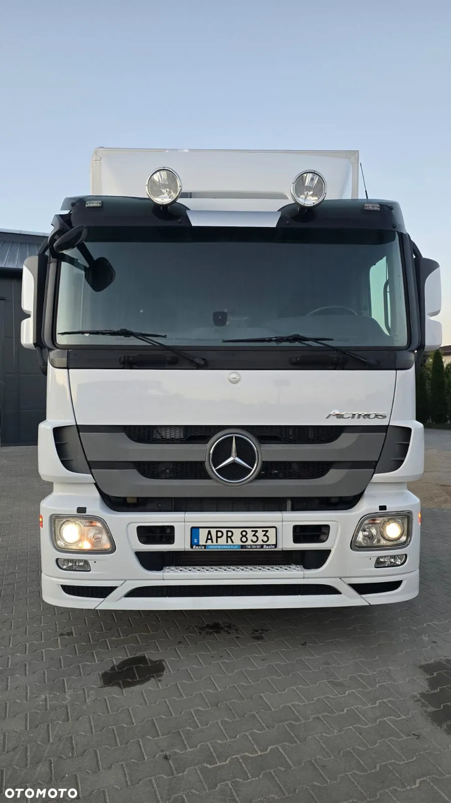 Mercedes-Benz Actros 2541 6x2 kontener izoterma niski przebieg super stan laweta rama do zabudowy - 8