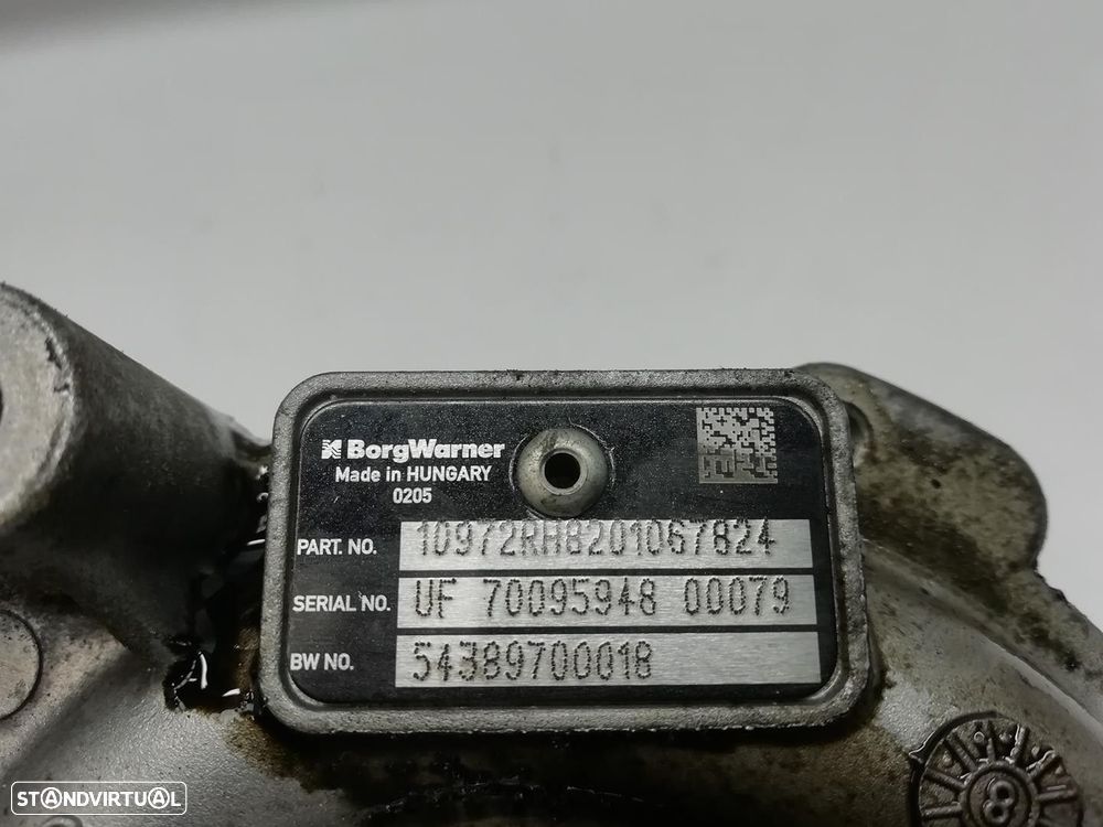 TURBOCOMPRESSOR OPEL VIVARO B FURGÃO 2018 - 5