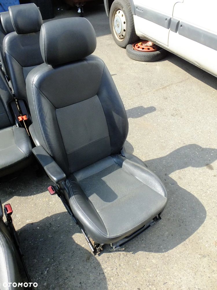 fotel kierowcy fotele komplet skóra 7 miejsc ford galaxy mk2 2008r - 4