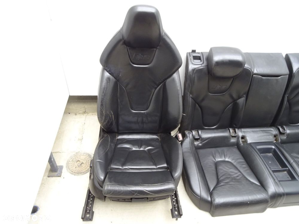 Komplet foteli przód kanapa tył tylna kubełki 8t0881105e audi s5 8t coupe - 4