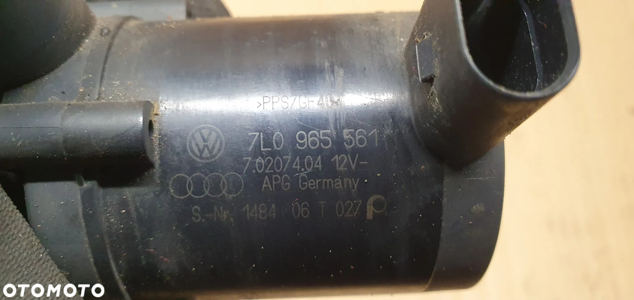 Dodatkowa pompka obiegu wody VW Touareg 7L0965561 - 5