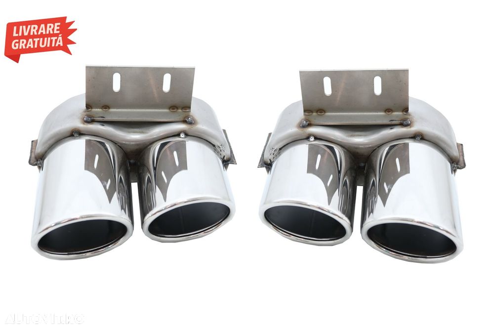 Difuzor Bara Spate Evacuare Dubla Audi Q5 8R Facelift (2013-2016) Bara Standard- livrare gratuita - 8