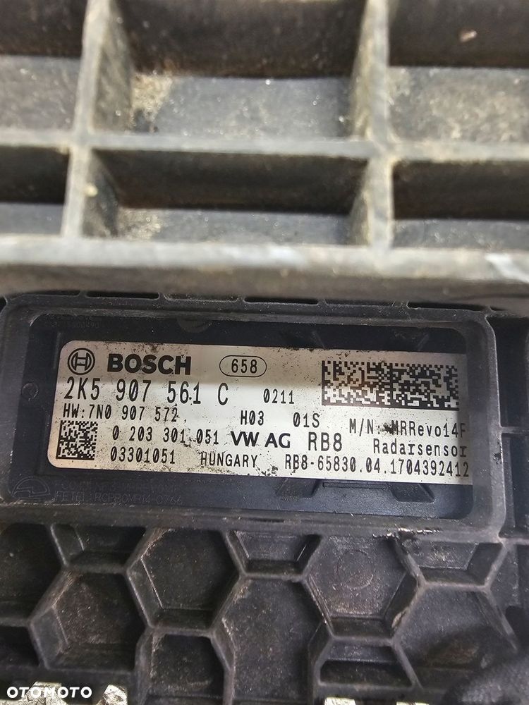 radar distronic vw caddy iii iv 2k5907561c 7n0907572 0203301051 - 3